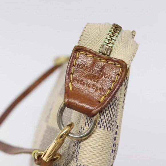 LOUIS VUITTON Damier Azur Pochette Accessoires Pouch - Picture 6 of 16